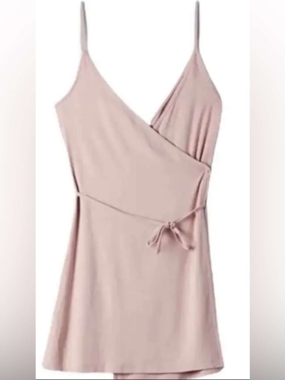 Wilfred pink wrap dress